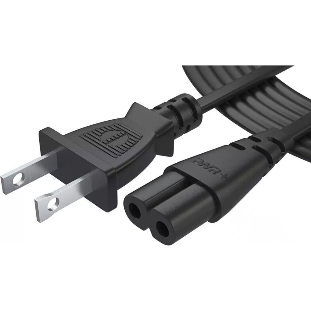 TV Power Cord 12Ft Cable for Samsung LG TCL Sony: Apple Tv Insignia Sharp Toshib